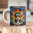Chihuahua Black Suncatcher Artwork Ceramic Mug